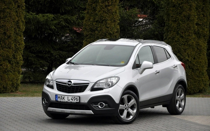 Opel Mokka cena 37900 przebieg: 215217, rok produkcji 2013 z Korsze małe 781
